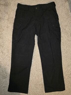 5.11 Tactical Men's Black Stryke Cargo Pants – Utility Fit Size 36 × 30